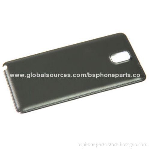 Back Cover Glass Panel for Samsung Galaxy Note3, High-quality Black Rear Panel